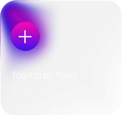 BONCA mobile app quick payment widget with recipient avatar and one-tap payment button