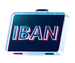 Icon for the dedicated business IBANs feature in BONCA all-in-one platform