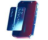 Icon for the online payment processing and acquiring feature in BONCA platform
