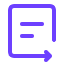 Icon representing clear, searchable transaction history in BONCA